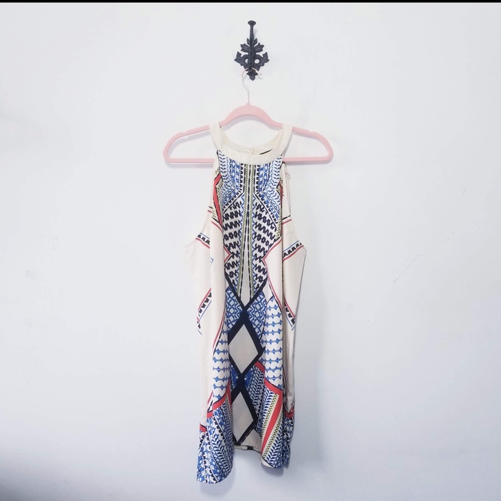 NWOT Venus Geometrical Print Sleeveless Dress Size XL